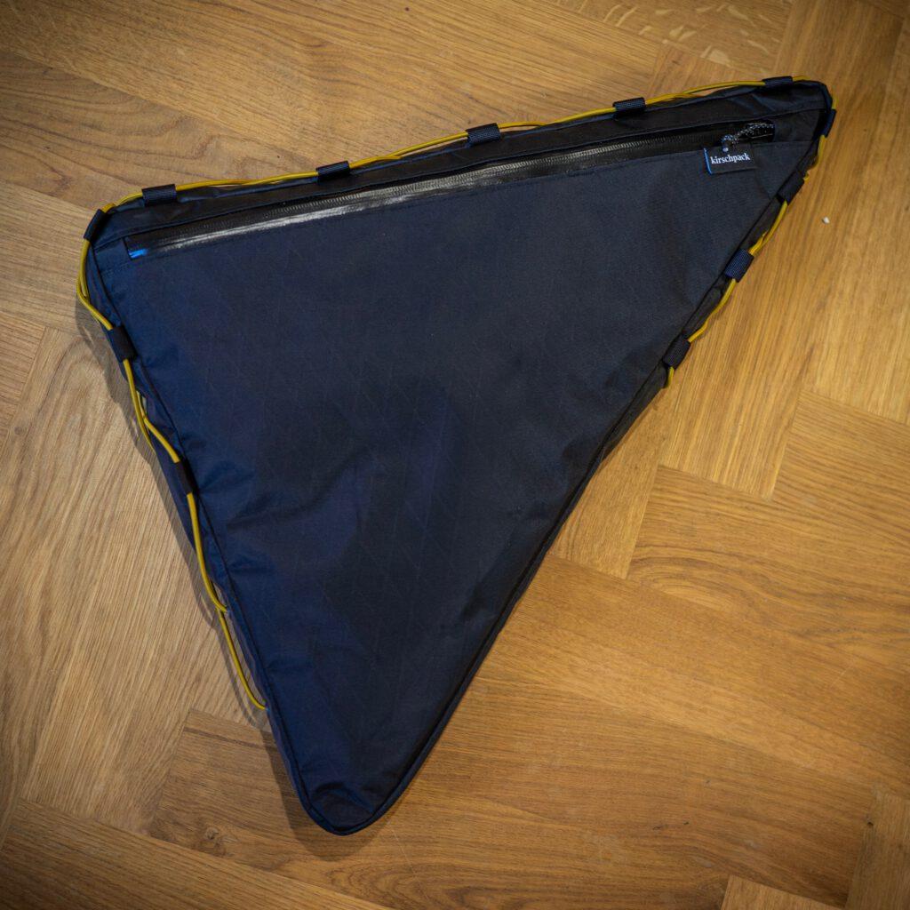 Rahmentasche von kirschpack am Cervélo Aspero – handgenäht in München